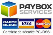 Paiement sécurisé SSL PAYBOX certifié PCI-DSS